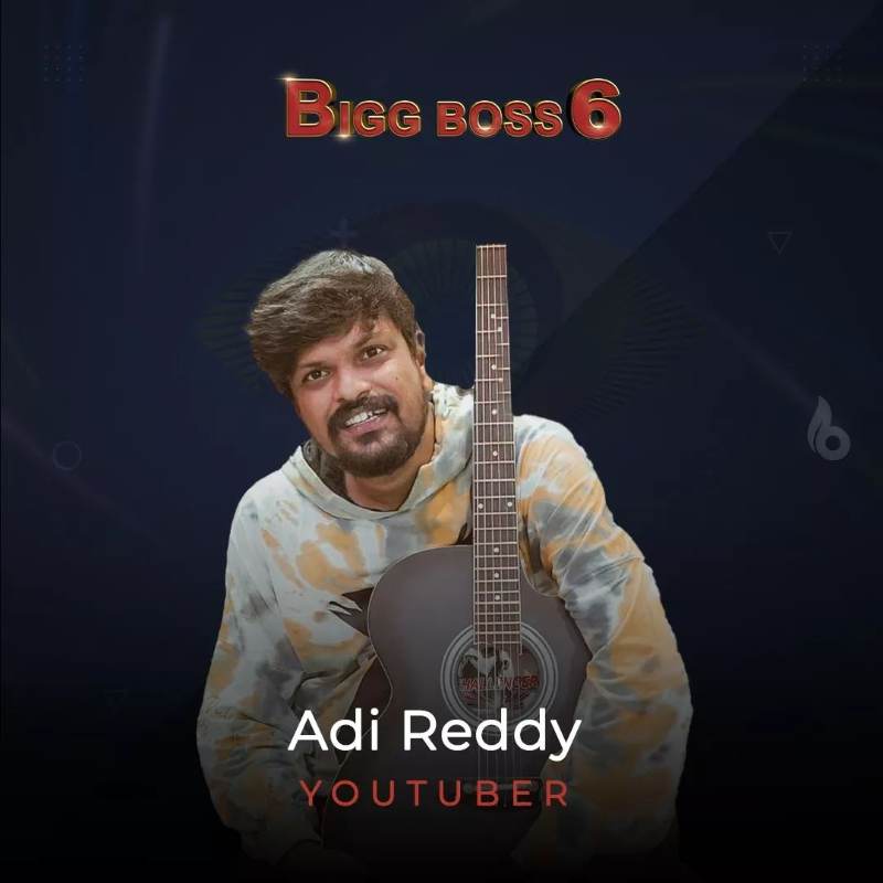 Adi Reddy Bigg Boss Telugu Contestant